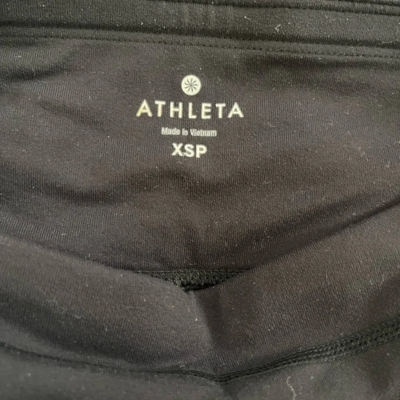 Athleta Capri Leggings Black Size Petite XS - Picture 3 of 3